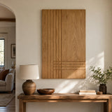 Elm Wooden Wall Panel in a realistic home setting