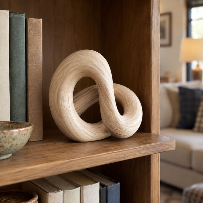 Ash Sculptural Object in a realistic home setting